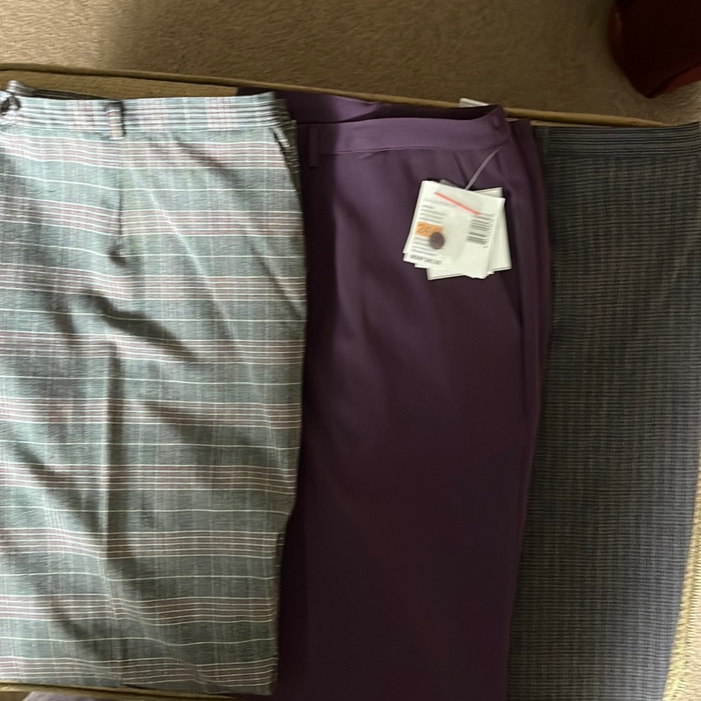 3 pair Sag Harbor trousers